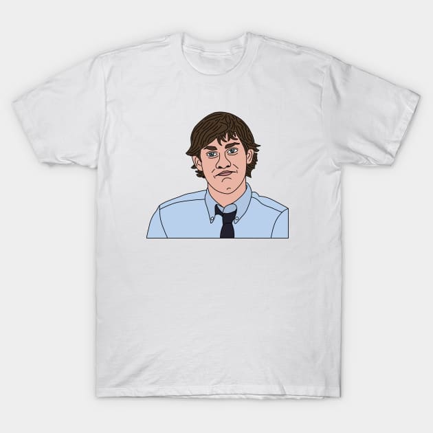 Jim Halpert T-Shirt by Eclipse in Flames